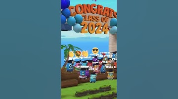 we made it through the year together! 🎉 #graduation #pov #dojoislands #school #memories