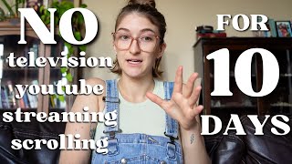 dumbing down my smartphone + doing a 10 day dopamine detox