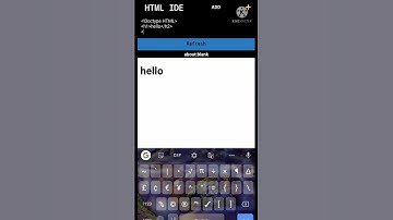 Build your HTML editor(app preview)