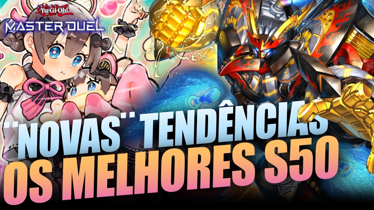 A BANLIST não ADIANTOU NADA! O Top 10 MELHORES Decks do Rating Season 50┃Yu-Gi-Oh! MASTER DUEL