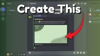 How To Create A Discord Verification Using Carl-bot