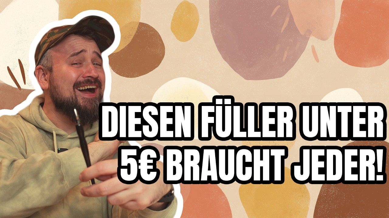 Wenn du zeichnest, brauchst du diesen Füller sofort!