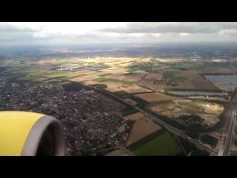 Landeabbruch ( go around ) der TUIfly in Düsseldorf