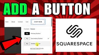 How To Add A Button To The Navigation Menu In Squarespace (2026) (Complete Guide)