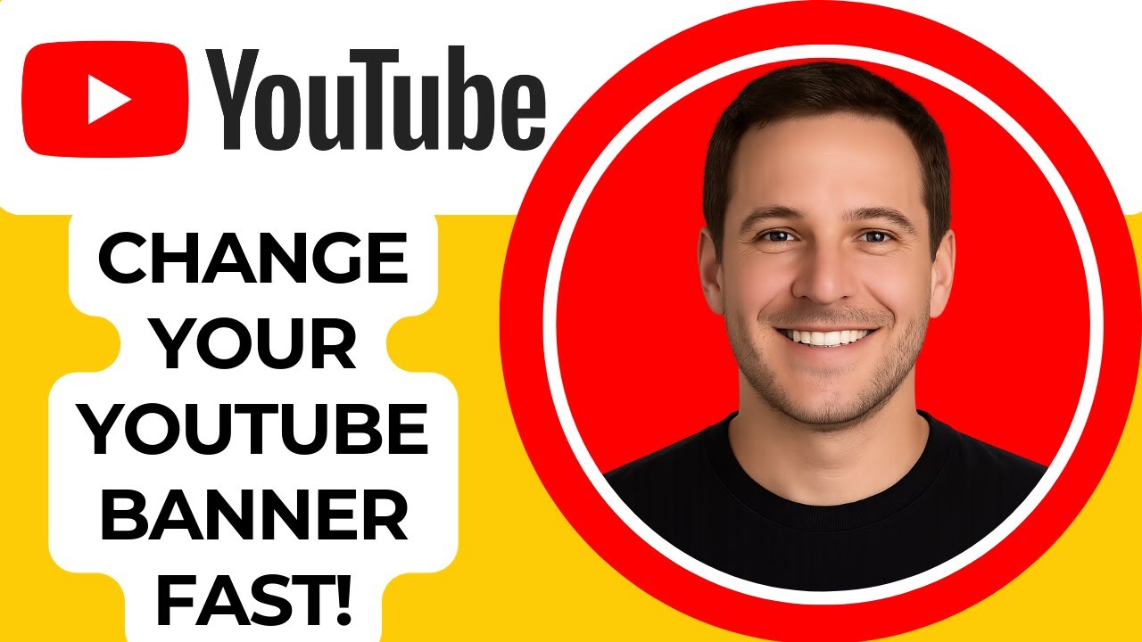 How to Change YouTube Channel Banner ✅ Quick Tutorial