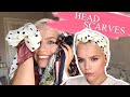 4 Different Ways to Wear Head Scarves | TINIETASHAA