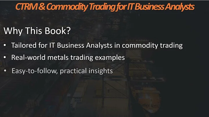 CTRM & Commodity Trading for IT Business Analysts – A Must-Read Guide! 🎯#commoditytrading #ctrm