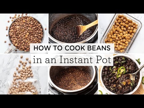 HOW TO COOK BEANS IN THE INSTANT POT ‣‣ & free printable guide