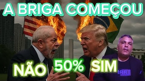 QUEM VENCE  BRASIL VS ESTADOS UNIDOS A GUERRA COMERCIAL ENTRE BRASIL E EUA COMEÇOU