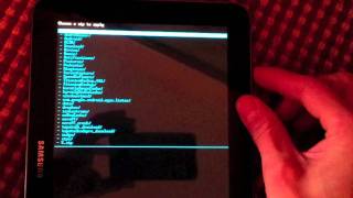 Installing Ice Cream Sandwich - Galaxy Tab 8.9  Wifi, GT-7310 screenshot 5