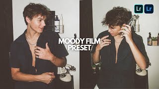 Moody Film Lightroom Preset | Free Lightroom Mobile Preset | Film Preset | Moody Aesthetic Preset