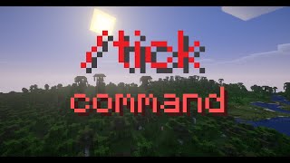 /tick command tutorial (1.21 snapshot)