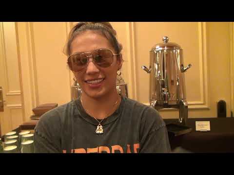 WBA Minimumweight / WBO Light Flyweight champion Seniesa Estrada talks about future plans