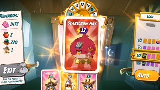 Tower Of Fortune - Day 3 For Scarecrow Hat Set On Jr Account - Angry Birds 2