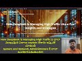 How DeepSeek is Managing High Traffic || Explained Networking and servers Terminology in Telugu