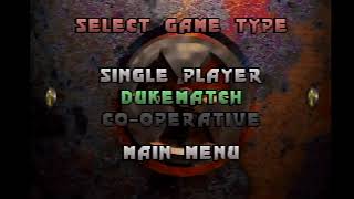 Duke Nukem 64- DM- Castle Dukenstein Against Bots (N64 Capture)