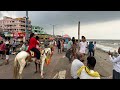 বৃষ্টির প্রাক্কালে ওল্ড দীঘা সমুদ্র সৈকত বুধবারের বিকেল লাইভ।