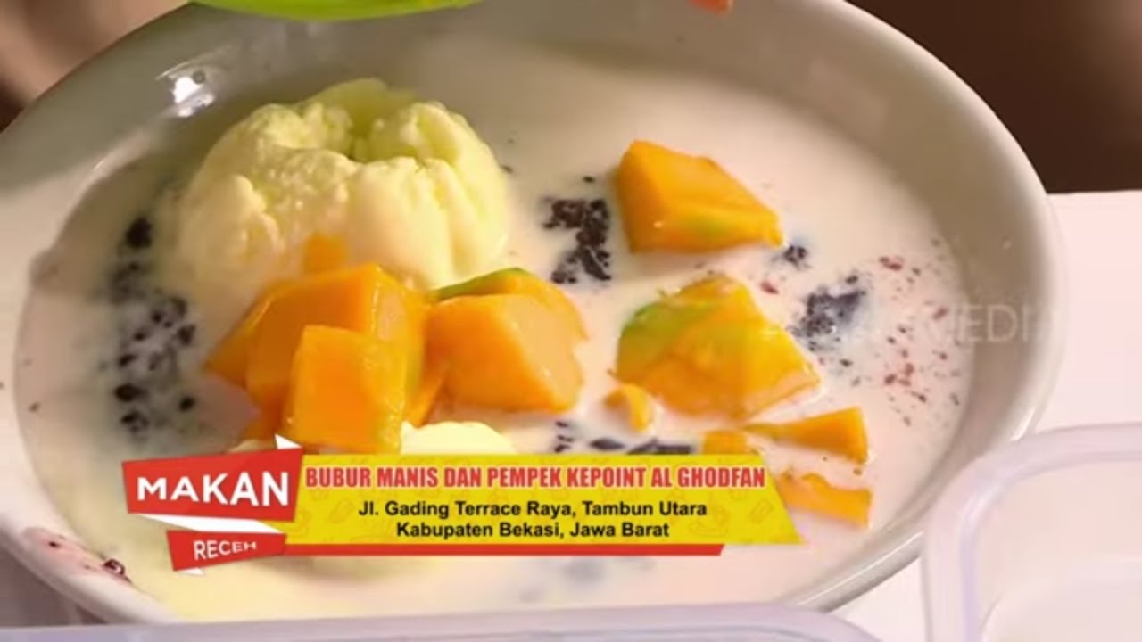 Reiner Manopo Nyicipin Bubur Manis dan Pempek Kepoint Al Ghodfan | MAKAN RECEH (29/08/23)