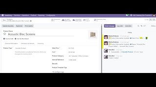 Odoo Product Ordered Tracking iCloud Solutions ics product fields tracking