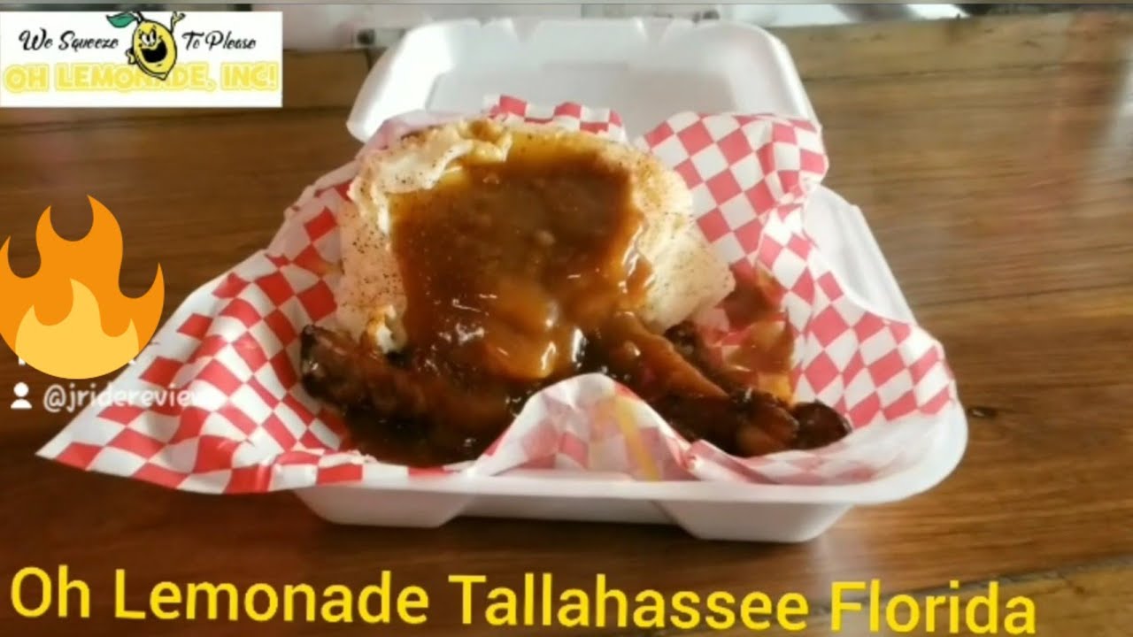 Review of Smoked Turkey Leg with Mash Potatoes Oh' Lemonade