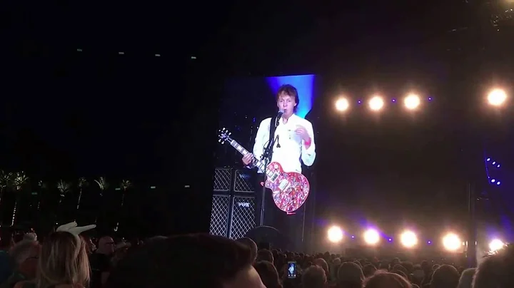 Paul McCartney talks about the night Hendrix cover...