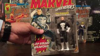 Epic Vintage Toy Haul!  Toy Biz Marvel Super Heroes.  Fantastic Four, Avengers & Punisher EP. 5
