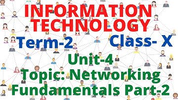 Networking Fundamentals |CBSE Class X |Information Technology(Code-402) |Web Application & Security