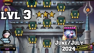 TOA Hell LVL 3 KIKI 3 Star Clear June/July 2024 *Summoners War* TOA Hell LVL 3 KIKI 3 Star Clear June/July 2024 *Summoners War*