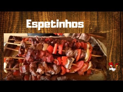 Vídeo: Como Cozinhar Espetos De Porco No Forno