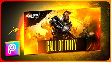 🔥 How to Make Call of Duty Thumbnail in PicsArt
