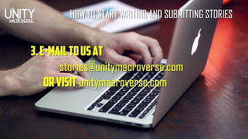 How To Start Writing and Submitting Stories into the UNITY Macroverse for Free and start Earning!!!