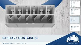 Sanitary Containers Containere Sanitare By Palmex