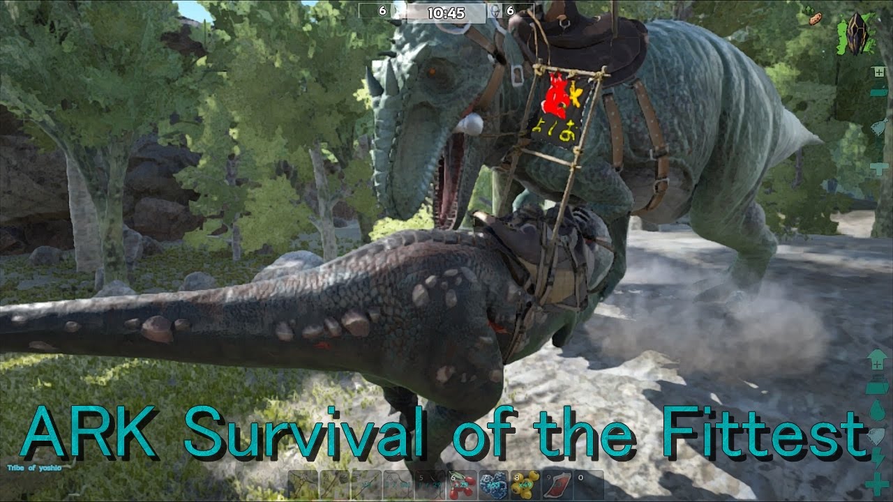 レックスより危険な恐竜バトルロワイアルに現る 11試合目 Ark Survival Evolved Youtube