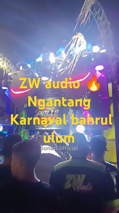 ZW audio sound tuan rumah karnaval ngantang putar jinggle MP audio #shortvideokarnaval #zwaudio