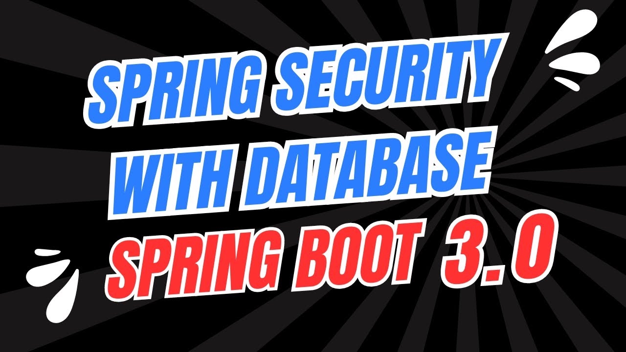 Spring Boot Security & Database Integration | Ultimate Hindi Tutorial ...