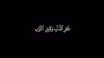 الأية ( ١ - ٣ ) سورة غافر بصوت الشيخ ياسر الدوسري #القرآن_الكريم #قرآن #قران_كريم