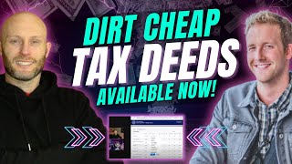 Get Dirt Cheap Tax Deeds Here Today! Crazy Deals