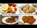 WHAT MY MOM COOKS IN A DAY| Dubai Vacation with Mom| PAAL PATHIRI |cornflakes Bars | Coconut Chicken