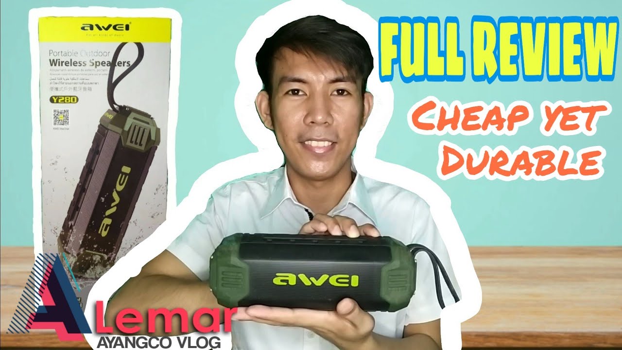 awei y280 speaker review