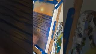 Paint a Sunset 🌅 timelapse snippet!