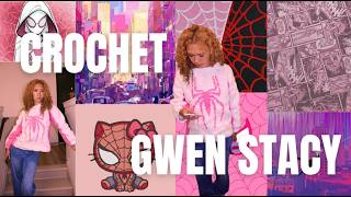 crochet a gwen stacy sweater with me (final pattern)