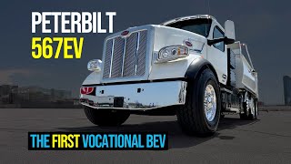 The all-new Peterbilt 567EV: The first vocational BEV