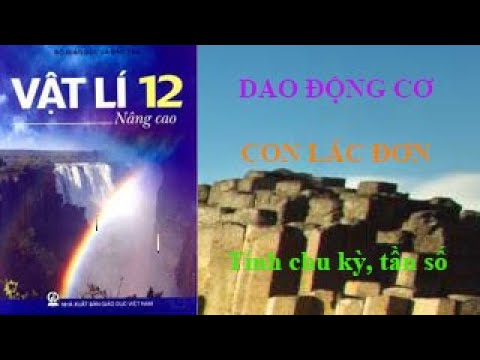 Video Con lắc đơn - Tính chu kỳ, tần số - youtube