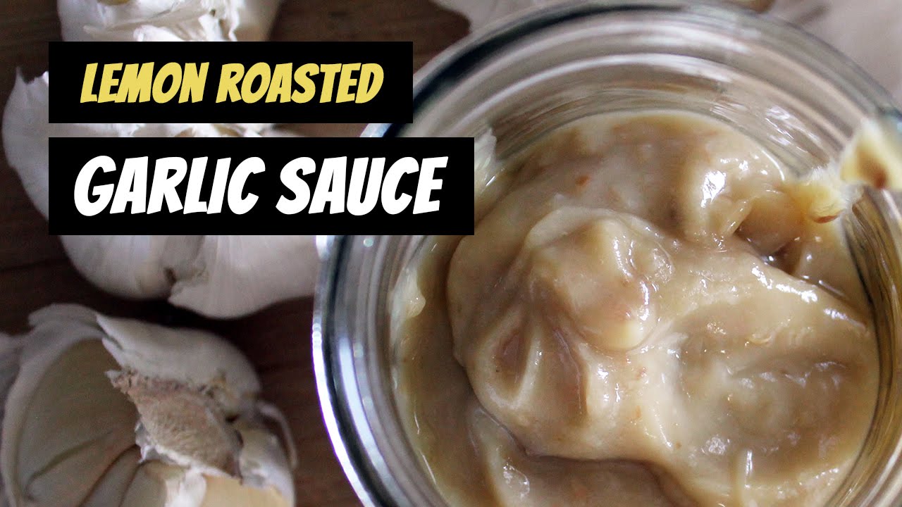 Lemon Roasted Garlic Sauce Recipe by Mary's Test Kitchen YouTube