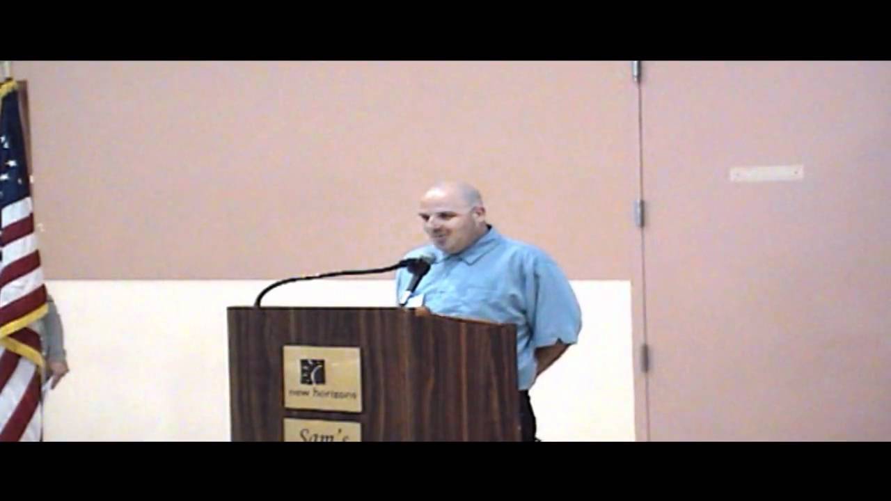 New Horizons Toastmasters Club 6.15.10 - Adam Sher - YouTube