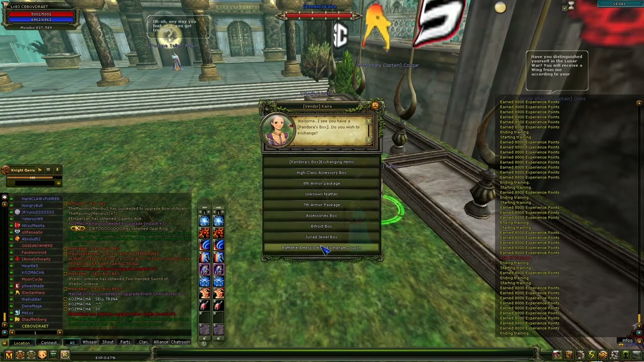 Knight Online Battle Hero's Wing Exchange Coupon Kırdırma (2022) YouTube