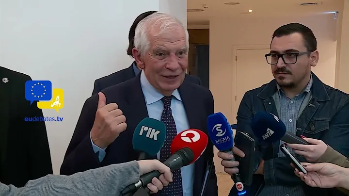 EU Borrell met Israelis and Palestinians at two state solution conference! #eudebates #peace