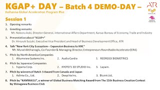 KGAP+ DAY – Batch 4 DEMO-DAY –Session1