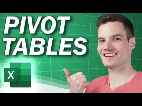 Advanced Excel - Creating Pivot Tables in Excel