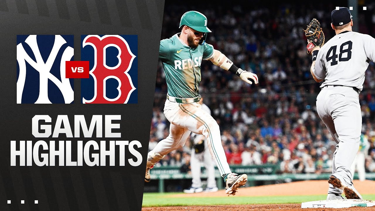 Yankees vs. Red Sox Game Highlights (6/13/25) | MLB Highlights